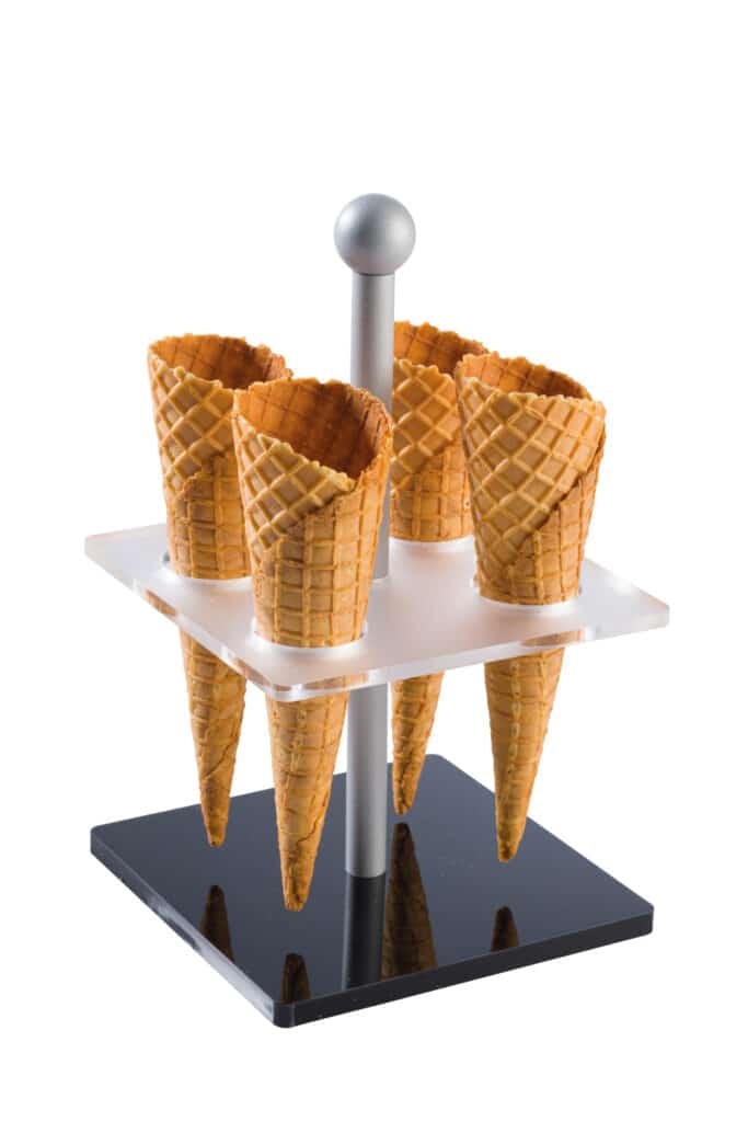 Counter Cone Holder Black The Gelato Guy